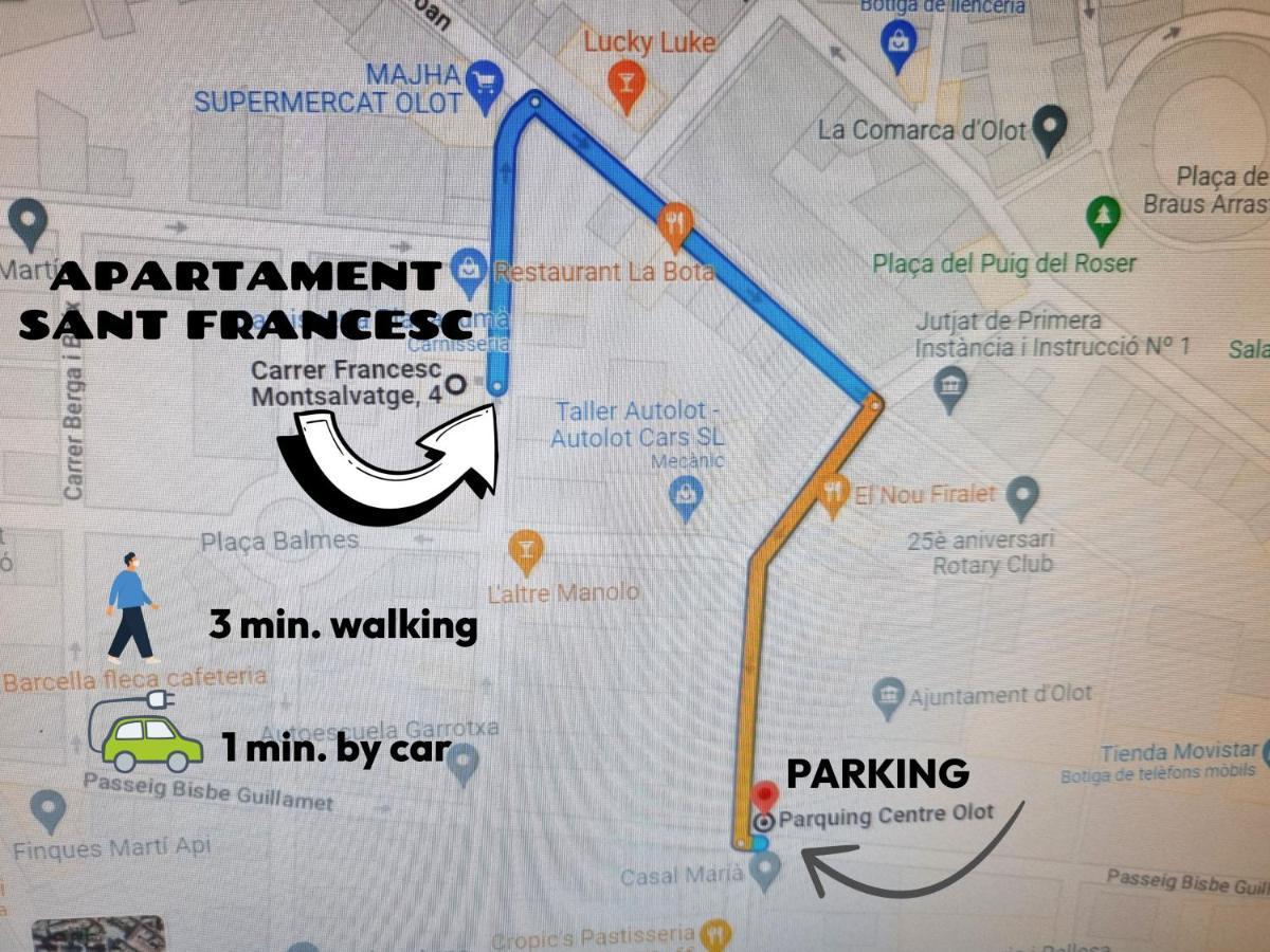 Apartment Sant Francesc Olot Zewnętrze zdjęcie